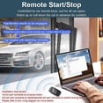 thumbnail image 2 of Car Alarm One Button Start/Stop System Kit Remote Engine Door Lock, 2 of 5