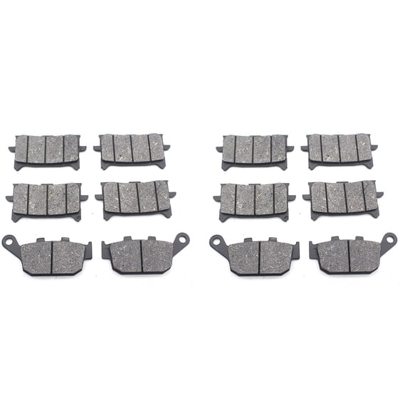 2X Motorcycle Front and Rear Brake Pads for XAdv 750 X- ADV750 2017-2021 CBR650R CB650R 2019-2021