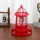 thumbnail image 4 of Faro giratorio de simulación para exteriores, lámpara de faro solar, decoración para jardín, 4 of 8