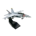 thumbnail image 4 of 1:100 F/a 18 Jet Aircraft Diecast aleación modelo colección Fighter ornamento avión con Base para el hogar Oficina sala de estar decoración de, 4 of 9