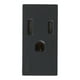 thumbnail image 1 of Toma Corriente Schneider Electric Orion 2Pt Negro 250V 16A, 1 of 3