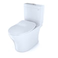 thumbnail image 3 of TOTO Aquia IV Dual Flush Toilet & SoftClose Seat, WASHLET+ Ready, Cotton White, SKU: MS446234CEMFG#01, 3 of 7