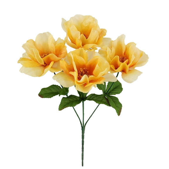 Mainstays 13.5'' Indoor Artificial Apricot Azalea Pick