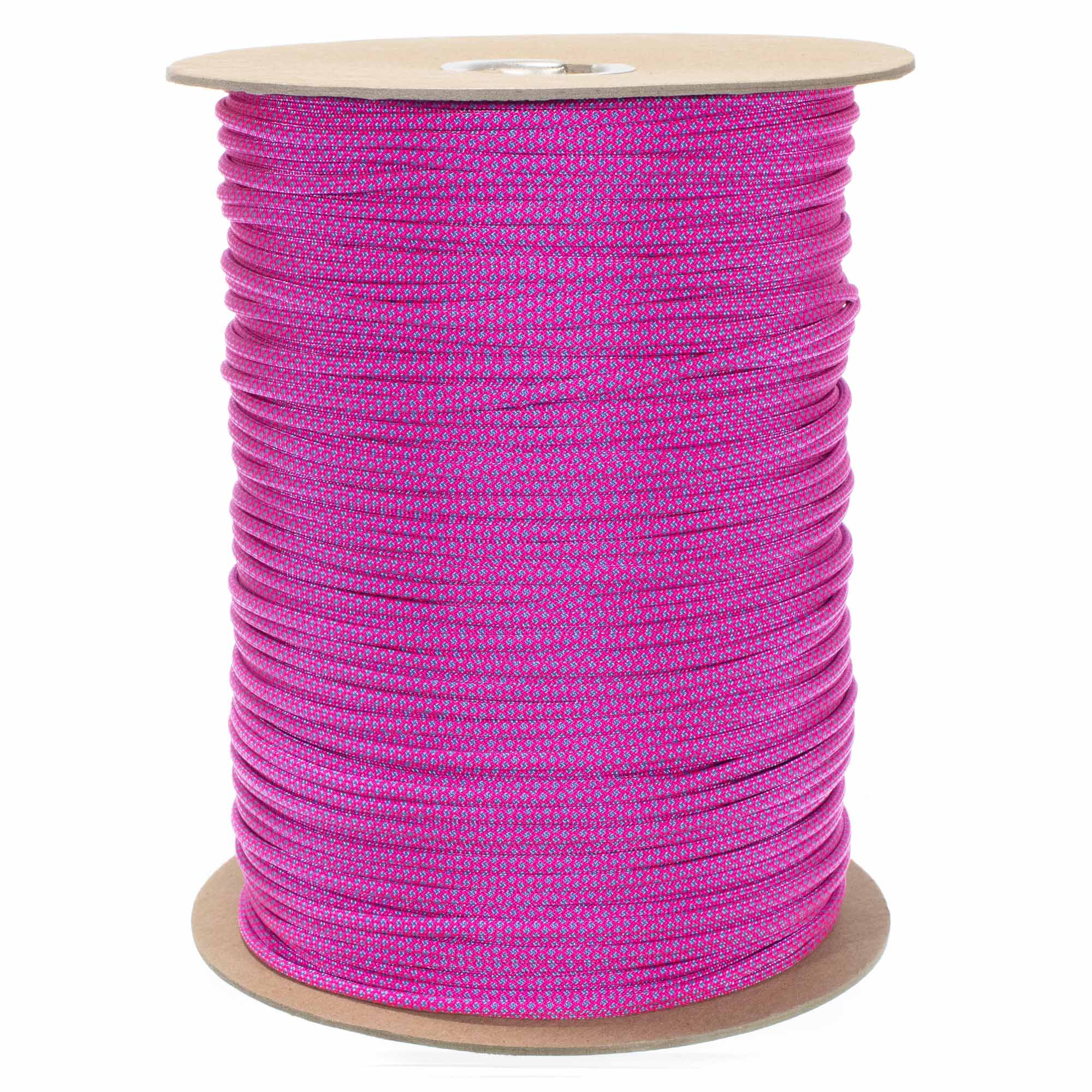Pink Paracord 550 Type III 7 Strand 4mm Milspec Cord Rope 15 25 50 100 feet 
