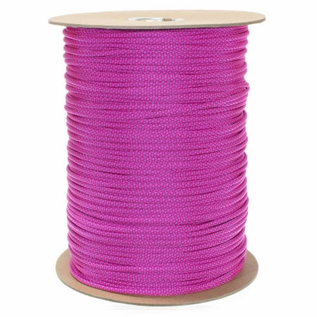 

Paracord Planet 550 LB Type III 7 Strand 4mm Tactical Cord with Choices of 10 20 25 50 100 250 & 1000 Foot Spools