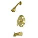 thumbnail image 3 of Kingston Brass KB2632KL Robinet d'Équilibre de Pression & Robinet de Douche - Laiton Poli, 3 of 4