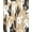 Beige White Gray, Pattern 1, variant on ODIKA 8'x10' Washable Area Rug Non-Shedding, Easy Care, Beige Ivory Tone Simplified Forms Field Arrangement Abstract for King Size Bedroom Under Bed, Master Suite
