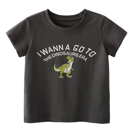 

Toddler Kids Girls Boys Cartoon 3D Prints Loose Tops Soft Short Sleeve T Shirt Tee Tops Clothes