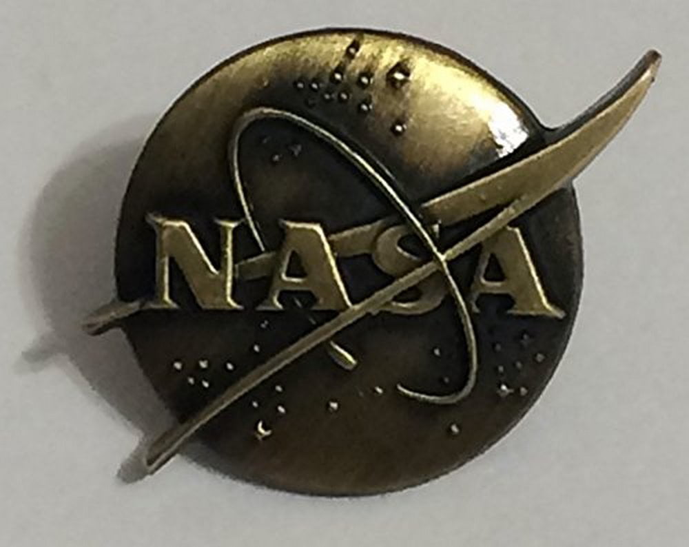 Nasa Vector Logo Pin Official Nasa Space Program 