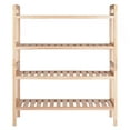 thumbnail image 5 of Winsome Mercury 2-Piece Stackable Shoe Rack, Natural Finish, 5 of 11