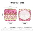 thumbnail image 6 of Uemuo Flowers Pattern Waterproof Square Couch Cushion Covers, Magic Sofa Covers Washable, Stretch Sofa Seat Cushion Slipcovers, 6 of 9