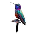 thumbnail image 4 of 2d colibrí plano estaca decorativa de jardín letrero acrílico decoración de la maceta de la maceta del patio del patio del patio del animal para el, 4 of 7