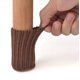 thumbnail image 3 of 24 Uds. protectores de patas de silla de punto antideslizantes de alta elasticidad para juego de tapas de suelo de madera dura, ajuste de circunferencia de 2,7 "a 7",, 3 of 4