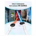 thumbnail image 4 of 5 in 1 VR Controller Adapter for Meta Quest 3 Handle Grips Black, 4 of 5