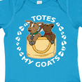 thumbnail image 4 of Inktastic Cute Goats Totes My Goats Boys or Girls Baby Bodysuit, 4 of 5