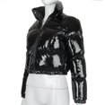 thumbnail image 6 of Turilly Womens Jackets Ladies New Style for Woman In Autumn and Winter Fashionable Bright Cotton Loose Coat, 6 of 8
