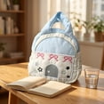 thumbnail image 3 of Tdxkok Makeup Pouch Bag with Zipper Handle Cosmetic Organizer for Home Travel office Lipstick Accessories Storage B, 3 of 8