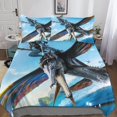 thumbnail image 1 of 3D Avatar Effect Children And Adults Printed Comforter Set with Pillowcases Comforter Bedding Set (3d Science Fiction Film), 1 of 5