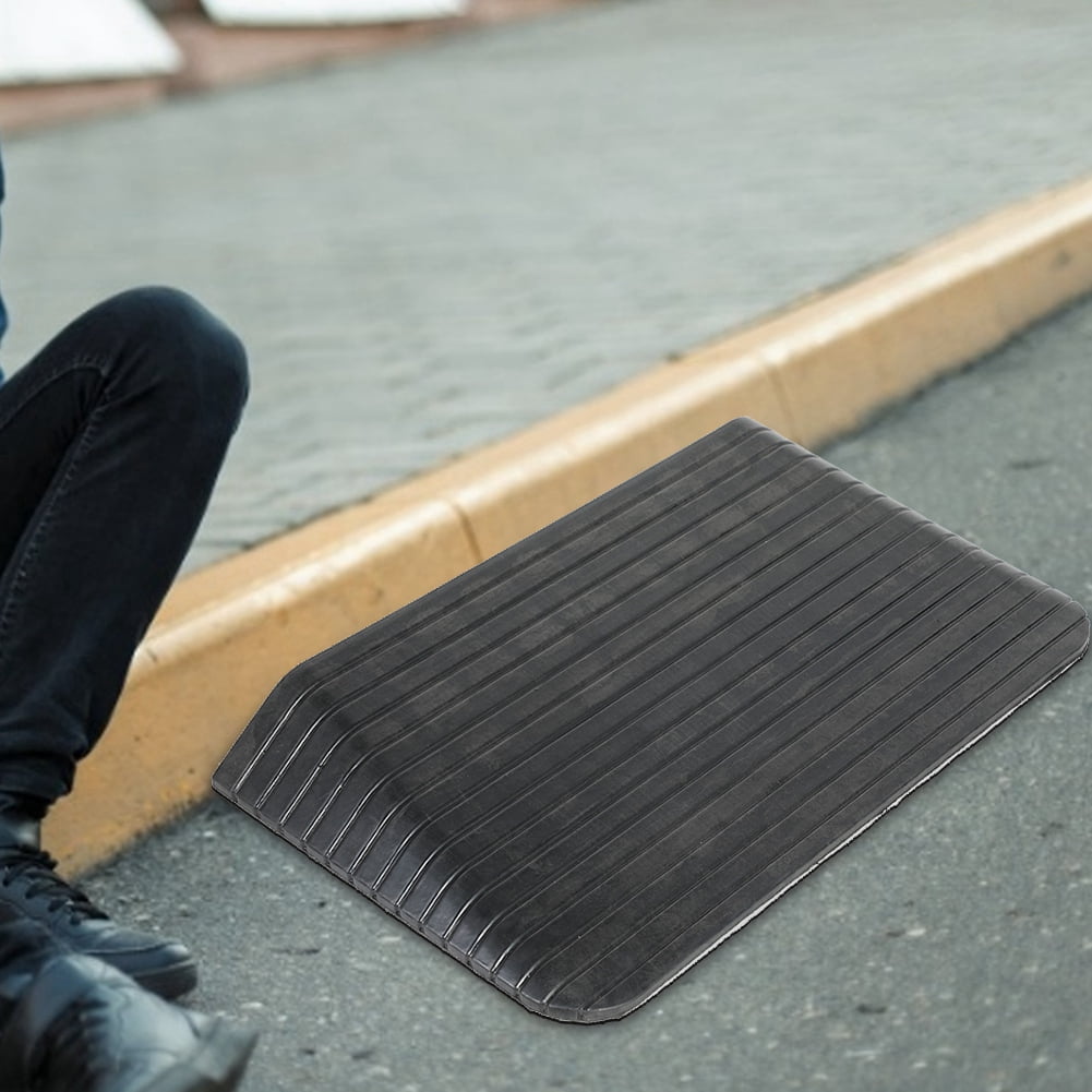LYUMO 90x46x7.6cm Portable Heavy Duty Curb Ramps Threshold Ramp for Car