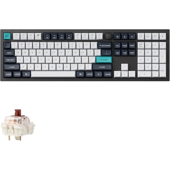 Restored Keychron Q6 Max QMK/VIA Wireless Custom Mechanical Keyboard