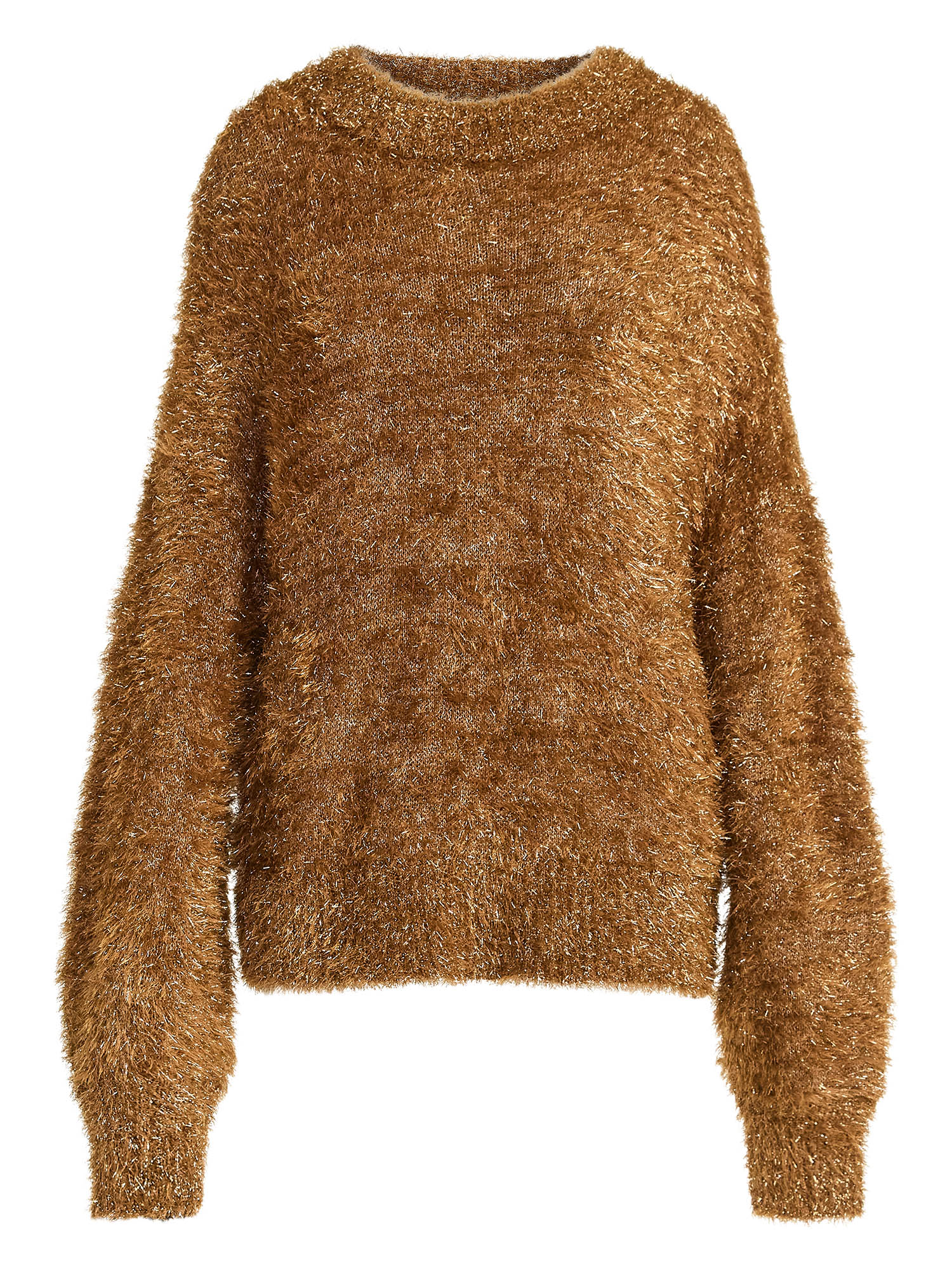 Scoop Women's Tinsel Knit Tunic Sweater with Long Sleeves, Midweight, Sizes, XS-XXL