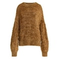thumbnail image 6 of Scoop Women's Tinsel Knit Tunic Sweater with Long Sleeves, Midweight, Sizes, XS-XXL, 6 of 6
