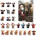 thumbnail image 1 of Christmas Blind Box Farm Yak Pattern Decorative Gift Box Christmas Blind Box Christmas Tree Ornaments, 1 of 6