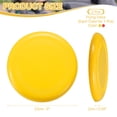 thumbnail image 2 of Uxcell Flying Disc Plastic Flying Disk Flyer for Outdoor Sports Training Playing Lawn Game Yellow/Red, 2 of 5
