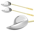 thumbnail image 1 of OULII 2pcs Front Mount Toilet Tank Flush Lever Universal Toilet Replacement Handle for Most Front Mount Toilets, 1 of 5