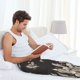thumbnail image 5 of Fotbe Japanese White Cranes Pantalones de Pijama para Hombre, Pantalones de Dormir, Pantalones de Casa con Cintura Ajustable y Bolsillos-XX-Large, 5 of 6