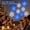 D, variant on 12 Pack LED Snowflake Wall Lights Set, 3D Christmas Wall Decor Mixed-size Blue & White Lighted Snowflake Decorations for Living Room, Bedroom, Stairway, Party Backdrops & Indoor Winter Displays