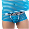 thumbnail image 2 of toraway Men's Ultra Thin Non Marking Mesh Transparent Sheer See Through Boxers M, 2 of 4