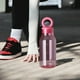 thumbnail image 1 of 500ml Plastic Water Bottle | Minimalist Semi-Transparent Frosted Cup | Leak-Proof Sealed Graduated Design | Portable Strap | Durable for Outdoor, Fitness, Camping | Dishwasher Safe | 16.9oz, 1 of 6