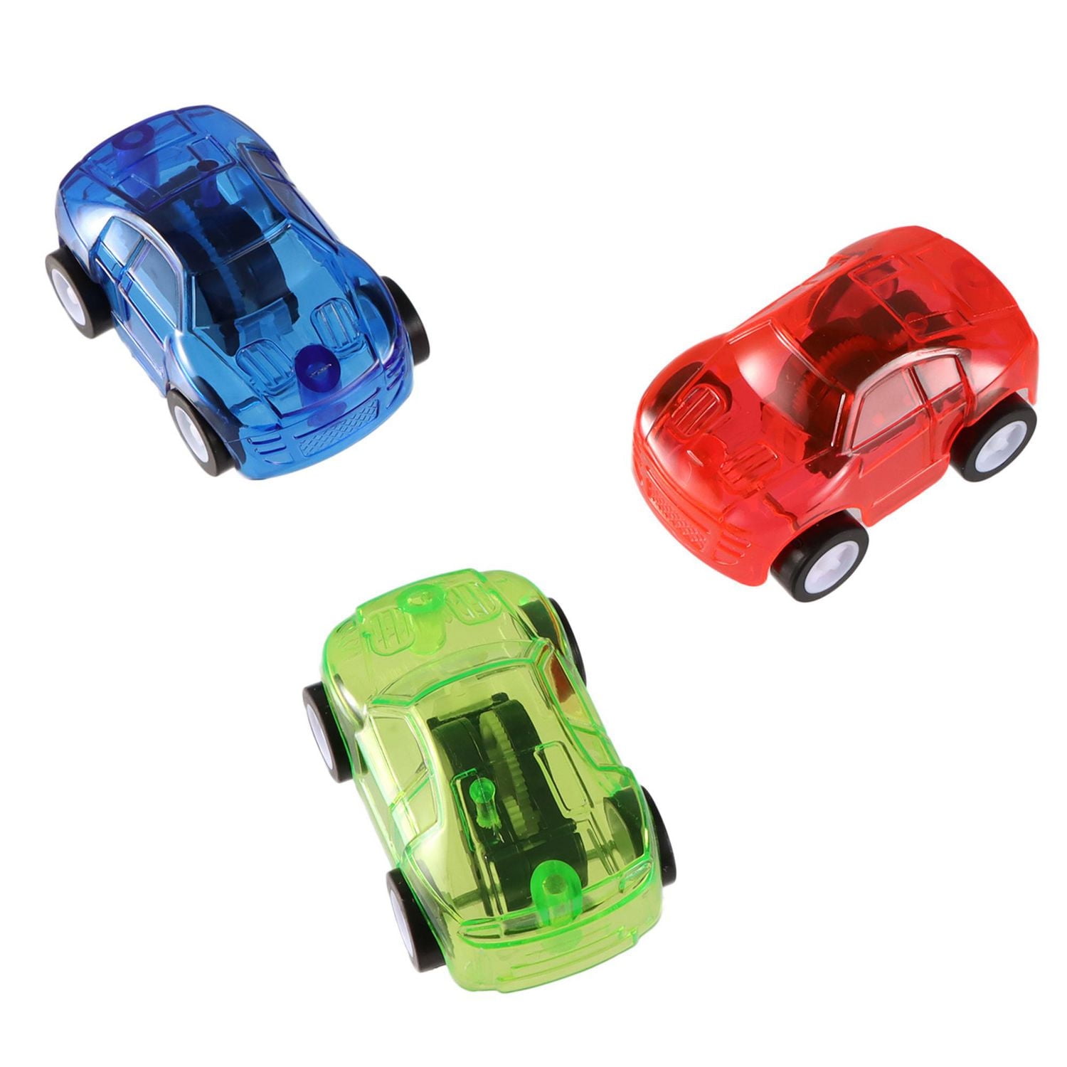 Way to Celebrate! Pull Back Toy Cars, 6-Pack Cars, Party Favors for Ages 3+, Pull Back Cars