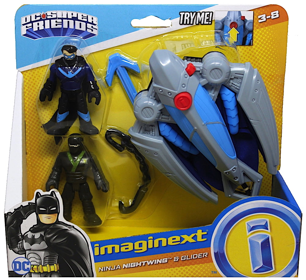 imaginext ninja nightwing and glider