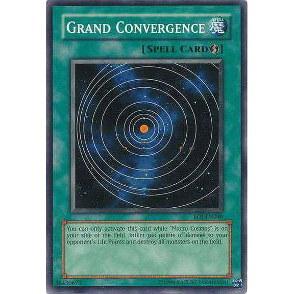 YuGiOh Enemy of Justice Common Grand Convergence EOJ-EN046