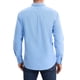thumbnail image 3 of CAMISA DE NEGOCIO OXFORD DE MANGA LARGA PARA HOMBRE CON CUELLO BOTÓN REGULAR FIT S AZUL CLARO, 3 of 5
