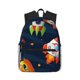 thumbnail image 1 of Disketp Spaceships and Stars Mochila Ligera Clásica con Múltiples Bolsillos, Mochila Casual para Hombre y Mujer, Ideal para Escuela, Trabajo y Viajes, 1 of 6