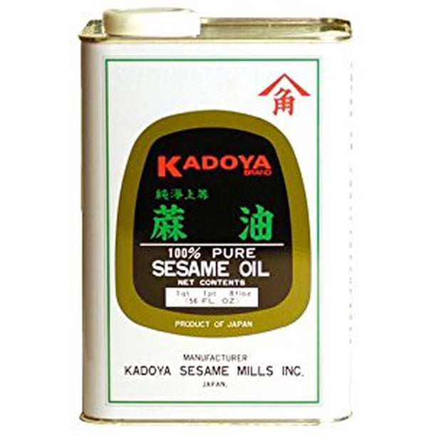 NineChef Bundle Kadoya Pure Sesame Oil 56 oz. (Pack of 2) + 1