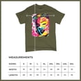 thumbnail image 5 of Tee Hunt Dean Russo Colorful Marilyn T-Shirt Neon Hot Symbol Starlet Men's Tee, Military Green, XX-Large, 5 of 5