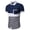 Navy, variant on Auroural Black And Friday Deals Clearance Fathers Day Gifts Fashion Men's Summer Casual Dress Shirt Mens Short Sleeve Shirts Tops Tee