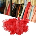 thumbnail image 4 of 5 Yards Embroidered Lace Trim, Lace Trim Mesh, Polyester Silk Lace Trim, For Sewing, Gift Wrapping, Hair Bow Making, 4 of 8