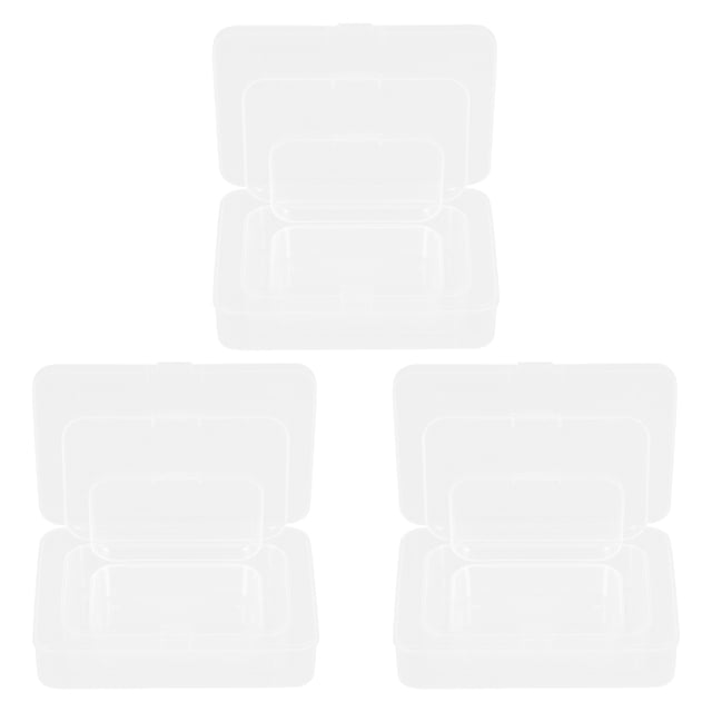 BESTYASH 9Ud Contenedores Plásticos Transparentes Para Accesorios Metálicos Y Artículos Pequeños En El Hogar