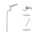 thumbnail image 3 of 2pcs Toilet Flush Handle Replacement Fits Side Mount Toilet Tank Lever Handles, 3 of 5