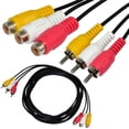 thumbnail image 2 of GOOHOCHY Audio Video Cable Black Cylindrical AV Devices 1Set, 2 of 3