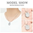 thumbnail image 4 of Personalized Urn Necklaces for Ashes Custom Photo / Text Stainless Steel Memorial Cremation Jewelry Keepsake Sympathy Gift Cremation Jewelry, 4 of 7