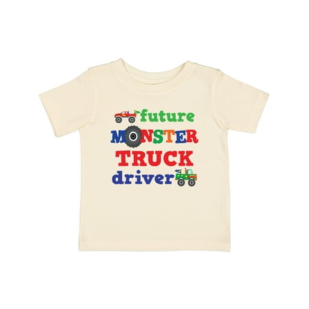 

Inktastic Monster Truck Future Driver Gift Baby Boy T-Shirt