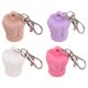 thumbnail image 1 of FESTFENDS 4Ud Tapas Reemplazo De Silicona Para Labial Con Llavero Clip Metálico, 1 of 8