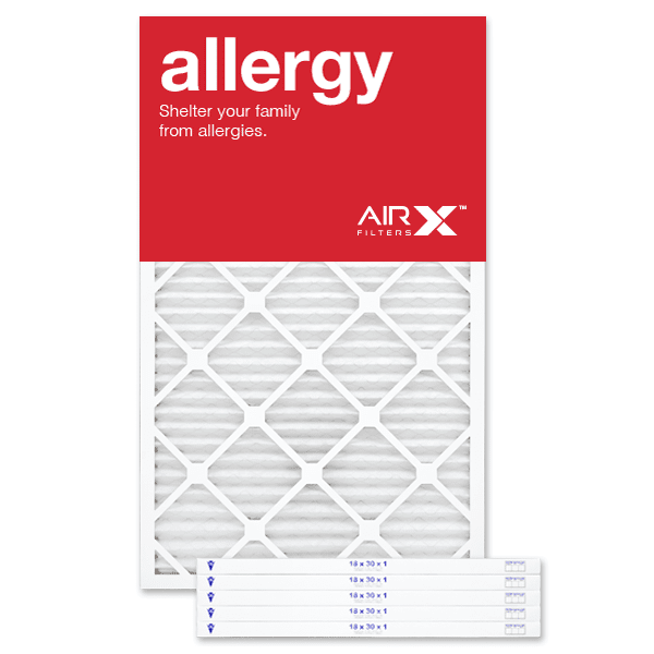 AIRx Filters 18x30x1 Air Filter MERV 11 Pleated HVAC AC Furnace Air