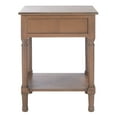 thumbnail image 7 of SAFAVIEH Allura Solid Rustic 1 Drawer Accent Table, Brown, 7 of 7